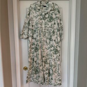 Rachel Zoe Green Floral Dress